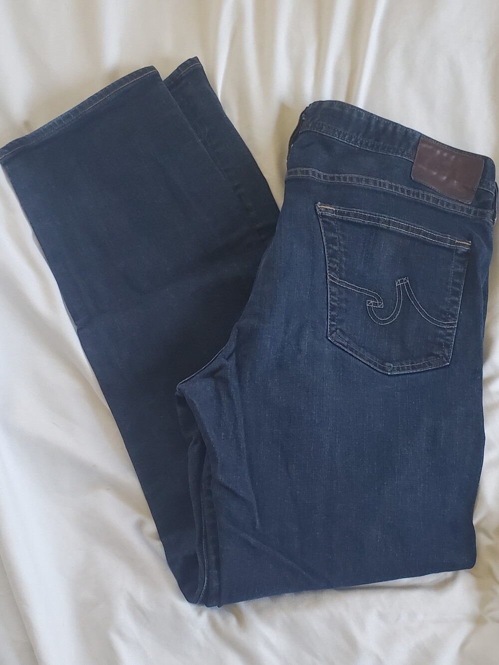 AG Adriano Goldschmied The Graduate  Men's Jeans, Sz 38x32 (Actual W38/L31-1/2)